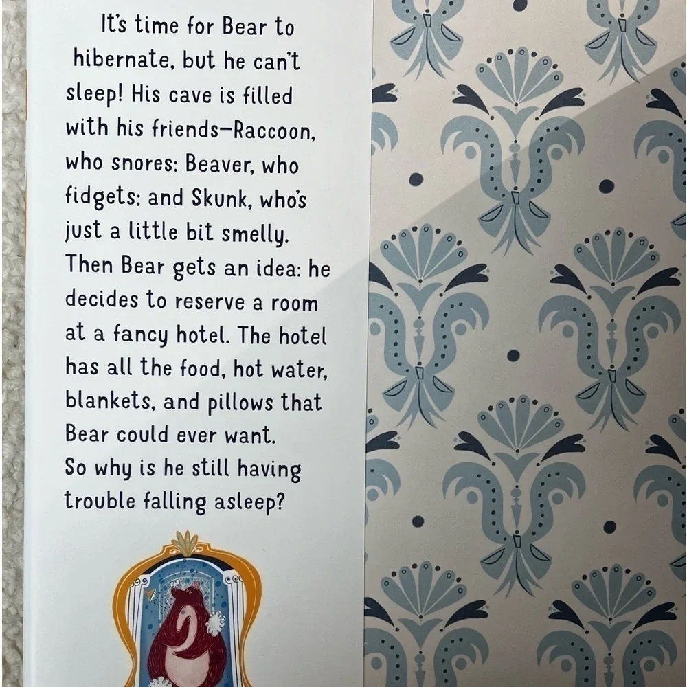 Tiger Tales "Hibernation Hotel" Hardcover Children's Picture Book - Picture 4 of 6